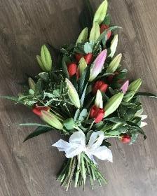 Lily Hand Tied Sheaf