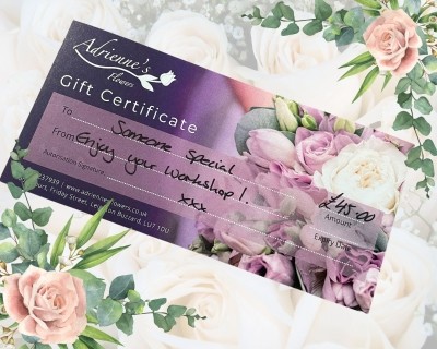 6) Workshop Gift Certificate