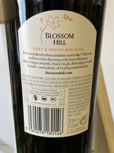 Blossom Hill Red Fruity Wine 70 cl