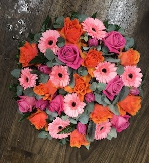 Pink and Orange Posy