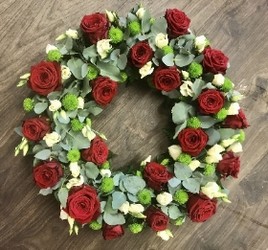 Red Rose Wreath