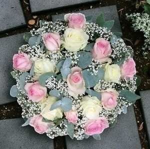 Strawberries and Cream Posy