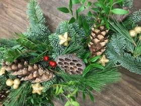 Virtual Christmas Garland Workshop