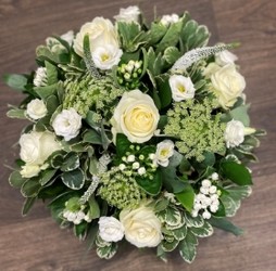 White Seasonal Posy