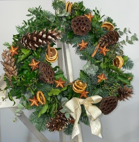 Glitzy Christmas Wreath