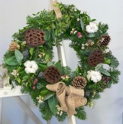 Natural Christmas Wreath