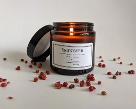 EMPOWER   Pink Peppercorn Scented Candle