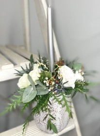 Meadow Vase Candle Arrangement