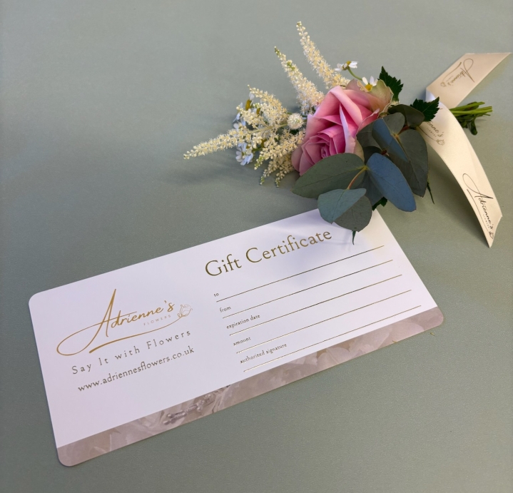 6) Workshop Gift Certificate