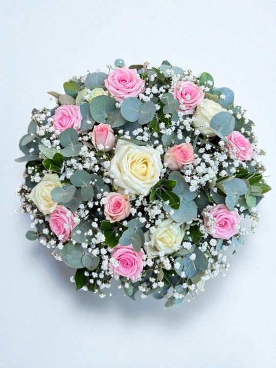 Strawberries and Cream Posy