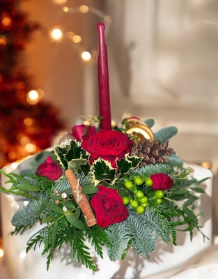 Candle Table Arrangement