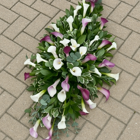 Calla Lily Casket Spray