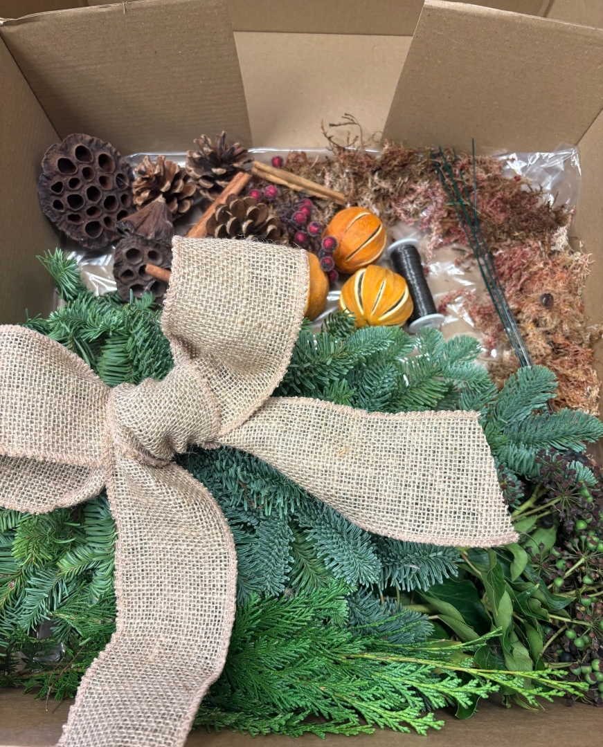 Virtual Christmas Wreath kit