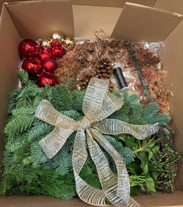 Virtual Christmas Wreath kit