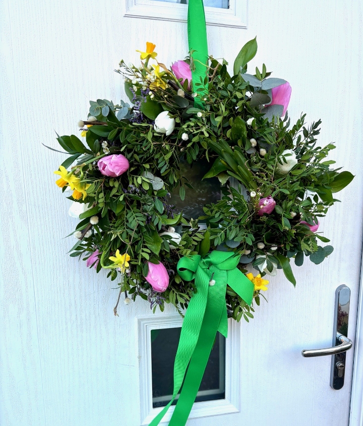 Spring Wreath Workshop Saturday 28th March 11.00 am