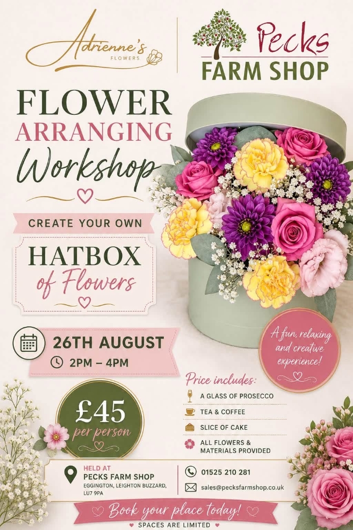 Hat Box Workshop at Pecks Farm