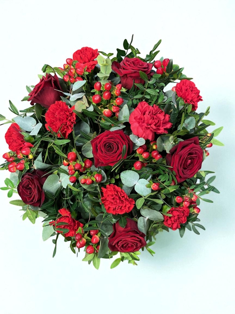Red Rose Posy