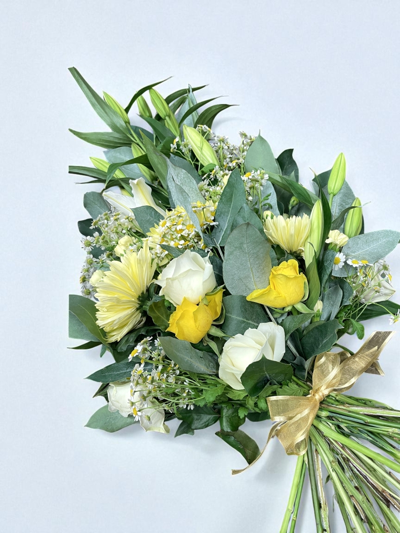 Yellow Hand Tied Sheaf