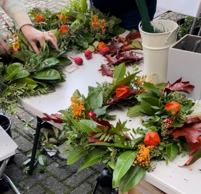 Saturday 27th September 1.30pm Autumn Wreath Workshop