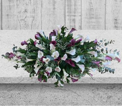 Calla Lily Casket Spray
